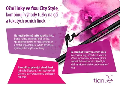 TianDe Očné linky vo fixke City Style, tiande katalog, servisne centrum tiande, moje tiande, produkty tiande, tiande prihlasenie