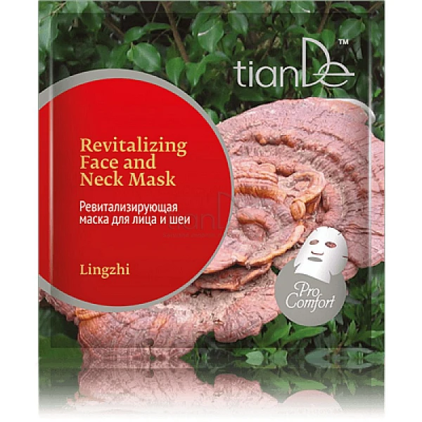 Revitalizujúca maska na tvár a krk Lingzhi od 1,89€ - regenerácia, pokožky, bunkovej, tiande vlozky, tiandebeauty, tiandecentrum | TianDe