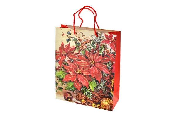 Vianočná darčeková taška 30x38x12cm od 2,90€ - vianočná, darčeková, tiande foot phytogelslaviton gel, naplaste wutong, bylinkove vlozky | TianDe