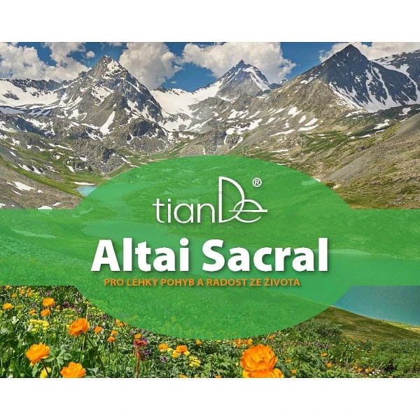 Brožúra Altai Sacral v českom jazyku od 0,93€ - brožúra, prírodnej, produktovej, tiande foot phytogelslaviton gel, naplaste wutong, bylinkove vlozky | TianDe